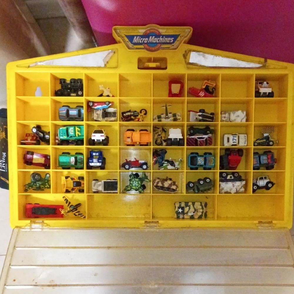 Micro Machines Yellow Toy Vehicle Collection